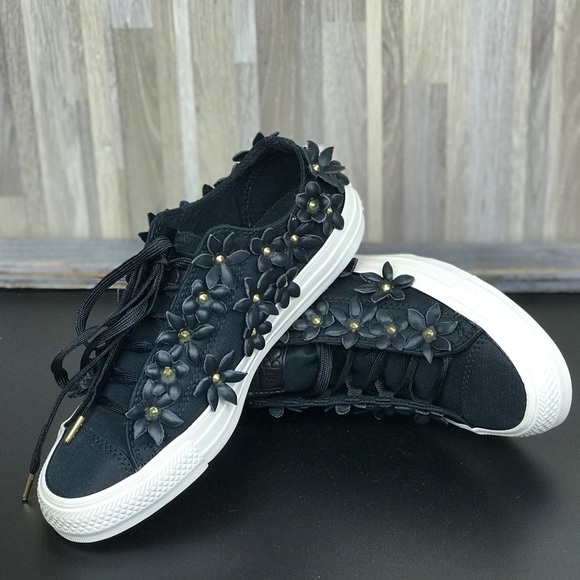 NWT Converse Ctas Classic OX Black WMNS AUTHENTIC - Picture 3 of 8